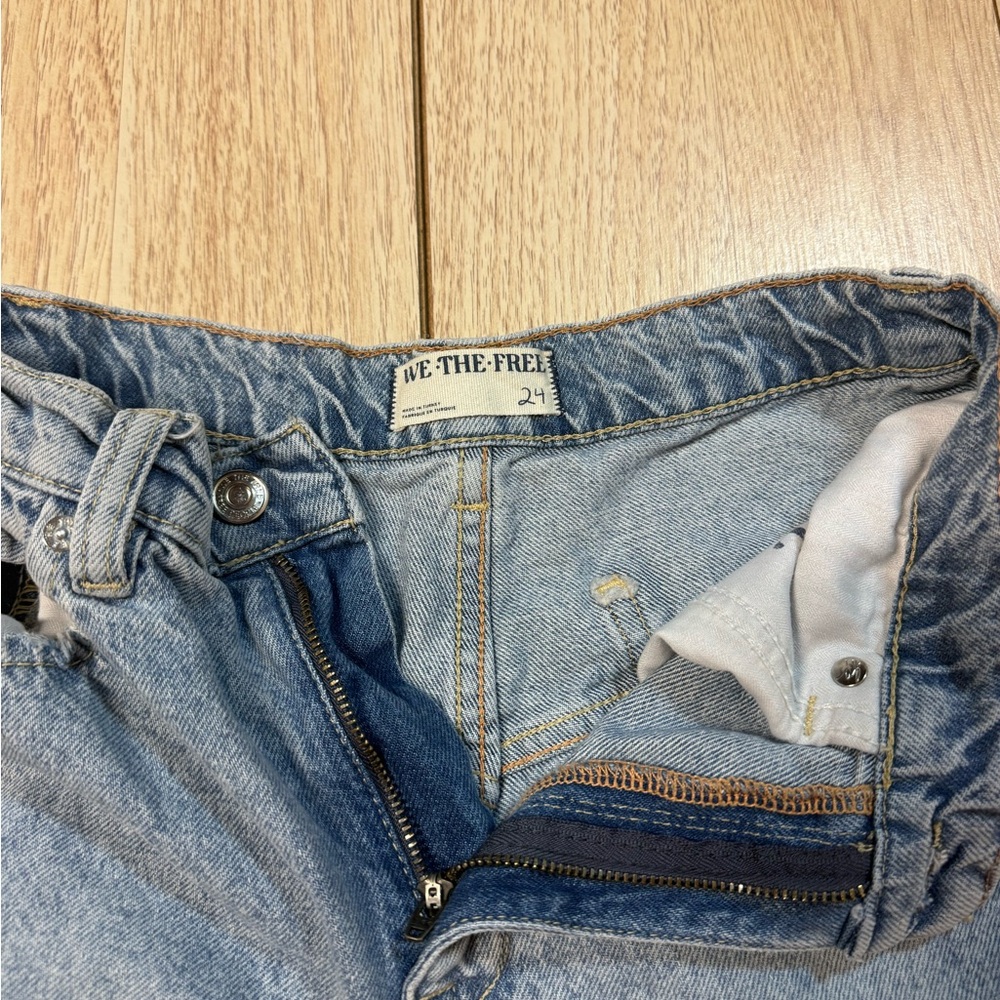 Free People Tinsley Baggy High Rise Straight Leg - Picture 6 of 10